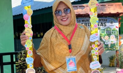 Suasana penuh semangat dan keceriaan menyelimuti halaman SD Muhammadiyah Perumnas