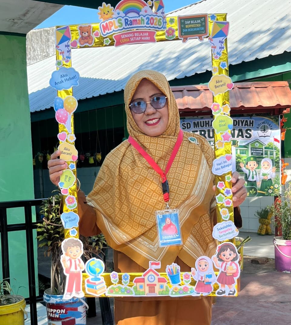 Suasana penuh semangat dan keceriaan menyelimuti halaman SD Muhammadiyah Perumnas