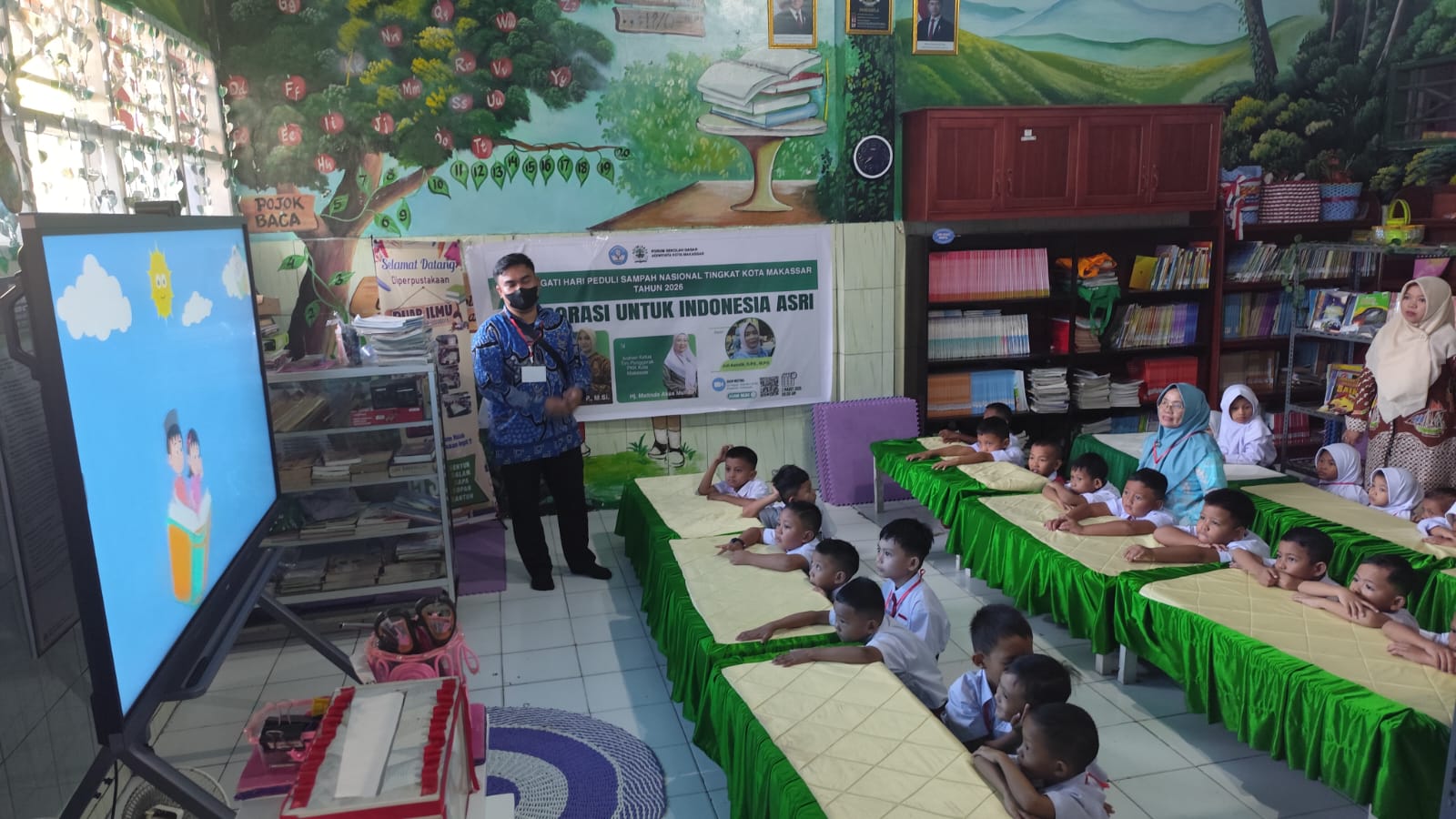 SDN Rappocini menghadirkan inovasi PAKAR (Pembelajaran Adaptif dengan Kecerdasan Artifisial) dalam pelaksanaan Masa Pengenalan Lingkungan Sekolah (MPLS) Ramah Tahun 2026.