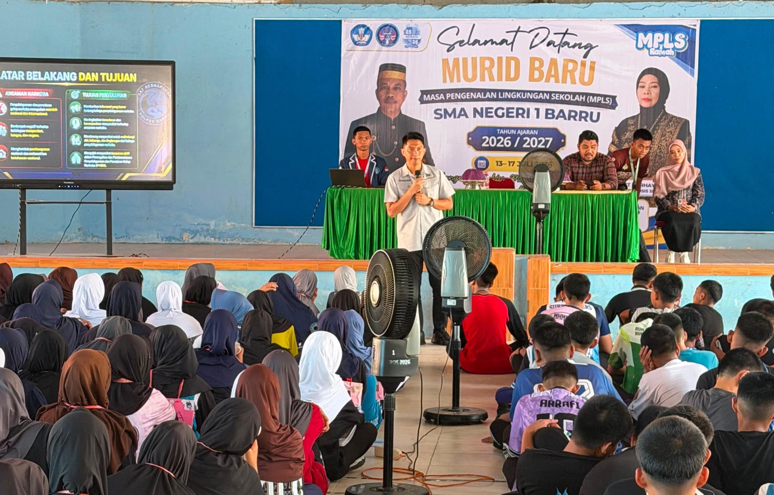 Satuan Reserse Narkoba (Satresnarkoba) Polres Barru menggelar sosialisasi bahaya narkotika, psikotropika, dan zat adiktif (NAPZA)