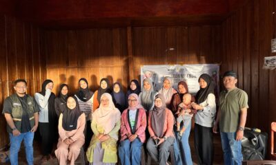 Rumah BUMN Selayar menggelar pelatihan bertajuk "Milenial Ecoprint: Menapak Jejak Warna Alam Lewat Tangan Perempuan"