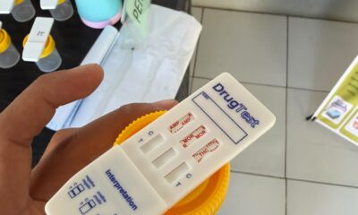 Lapas Narkotika Kelas IIA Sungguminasa kembali melaksanakan pemeriksaan tes urine terhadap Warga Binaan Pemasyarakatan (WBP)