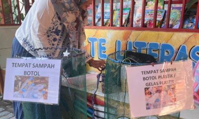 Inovasi sederhana dalam pengelolaan sampah yang diprakarsai Kepala SD Negeri Rappocini, Juli Astutik, S.Pd., M.Pd.,