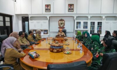 Wakil Wali Kota Makassar, Aliyah Mustika Ilham, menerima audiensi jajaran Gerakan Wanita Sejahtera (GWS) Provinsi Sulawesi Selatan