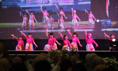 Sebanyak 600 anak dari berbagai taman kanak-kanak (TK) se-Kota Makassar memeriahkan Peringatan Hari Anak Nasional (HAN) 2026