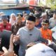 Wali Kota Makassar, Munafri Arifuddin, meninjau langsung lokasi kebakaran di Jalan Sultan Abdullah, Kelurahan Tallo, Kecamatan Tallo,