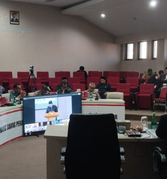 Dewan Perwakilan Rakyat Daerah (DPRD) Kota Makassar menggelar Rapat Paripurna Penyampaian Laporan Hasil Reses Masa Persidangan Ketiga Tahun Sidang 2025–2026
