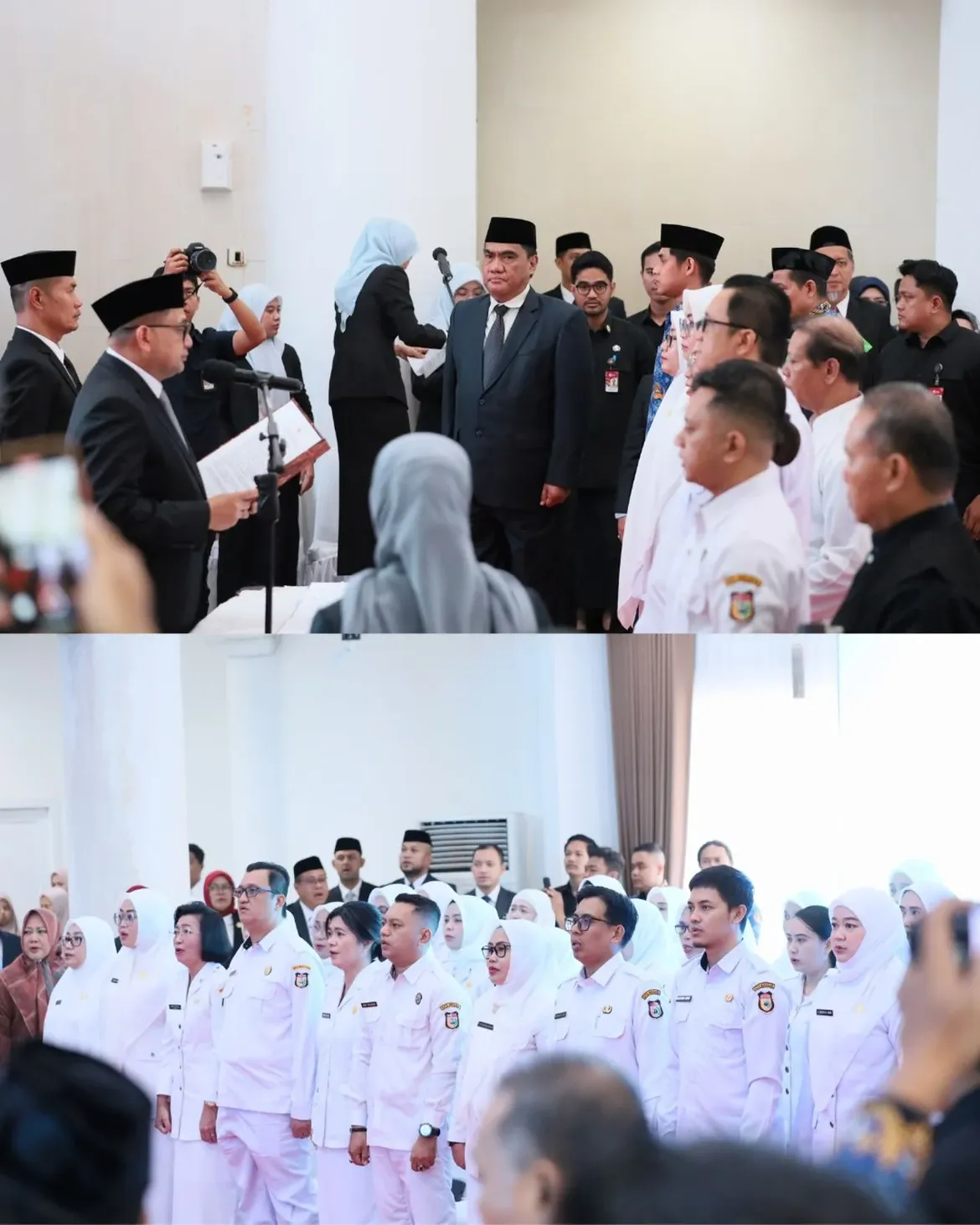 Kepala Dinas Pengendalian Penduduk dan Keluarga Berencana (PPKB) Kota Makassar, A. Irwan Bangsawan, menyampaikan ucapan selamat kepada para Kepala Unit Pelaksana Teknis (UPT) Puskesmas lingkup Kota Makassar yang baru dilantik.