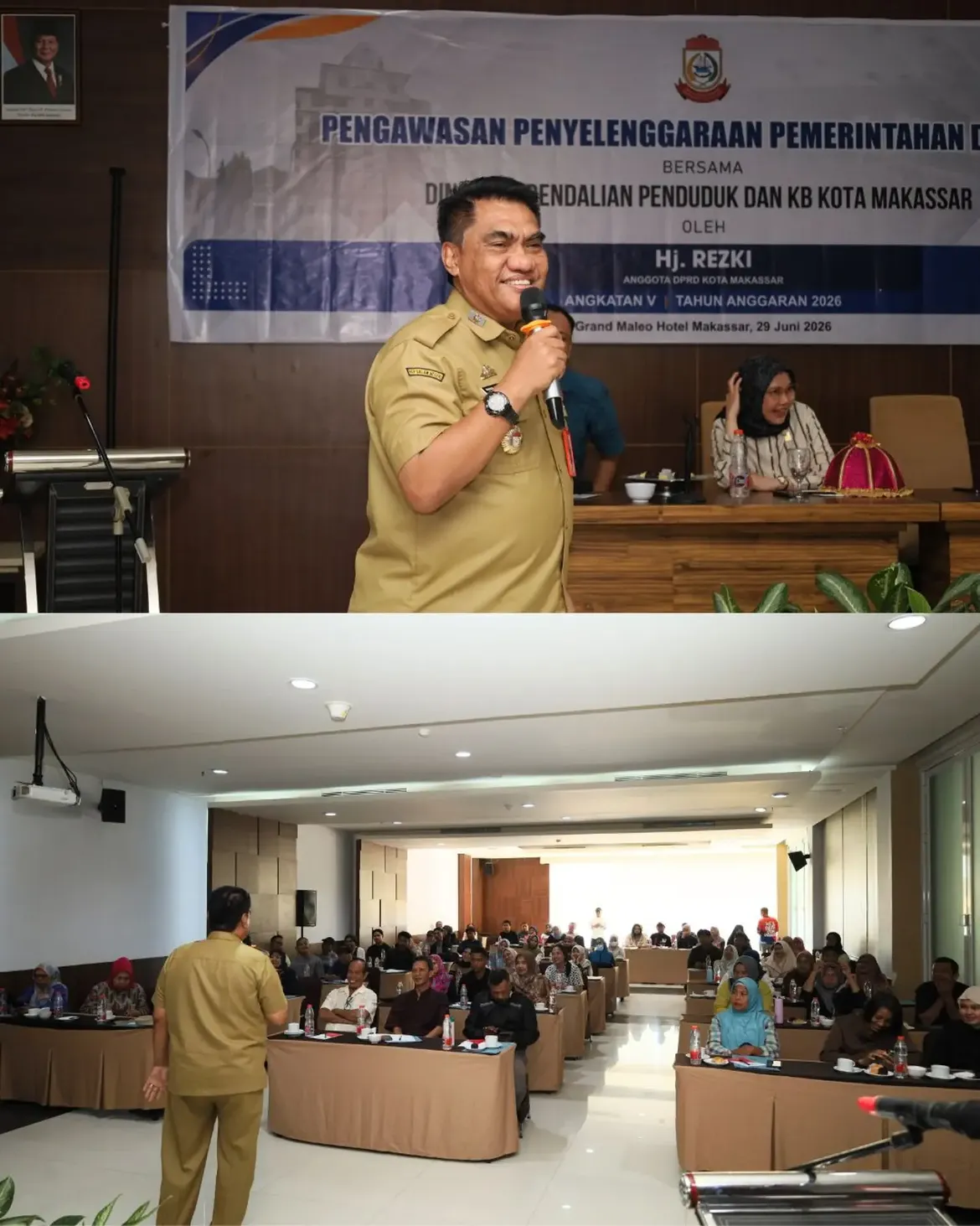 Kepala Dinas Pengendalian Penduduk dan Keluarga Berencana (DPPKB) Kota Makassar, A. Irwan Bangsawan,