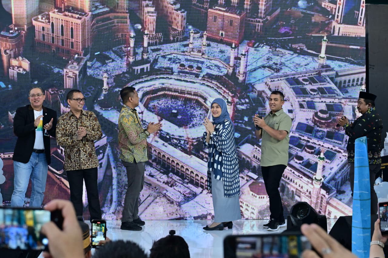 Wakil Wali Kota Makassar, Aliyah Mustika Ilham, menghadiri Opening Ceremony Garuda Indonesia Sales Exhibition (GATF GUTF) 2026