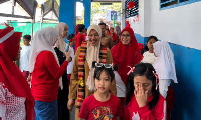 Achi Soleman meresmikan Taman Literasi SD Pertiwi Kota Makassar sebagai ruang edukatif ramah anak untuk mendorong minat baca dan kreativitas siswa sejak dini.