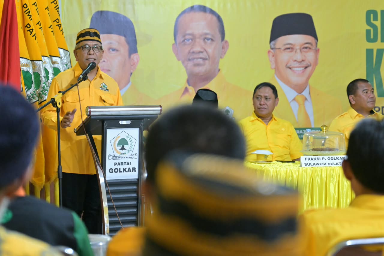 Ketua DPD I Partai Golkar Sulawesi Selatan (Sulsel), Ilham Arief Sirajuddin (IAS),