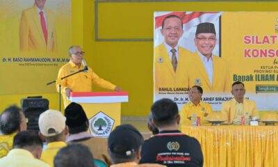 Ketua DPD I Partai Golkar Sulawesi Selatan (Sulsel), Ilham Arief Sirajuddin (IAS),