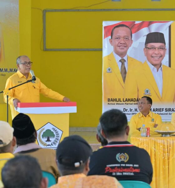 Ketua DPD I Partai Golkar Sulawesi Selatan (Sulsel), Ilham Arief Sirajuddin (IAS),