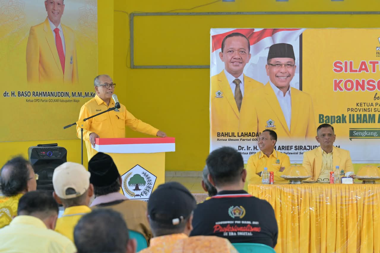 Ketua DPD I Partai Golkar Sulawesi Selatan (Sulsel), Ilham Arief Sirajuddin (IAS),