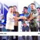 Kepala Dinas Perumahan dan Kawasan Permukiman (Disperkim) Kota Makassar, Mahyuddin, menghadiri pembukaan APERSI Property Expo 2026