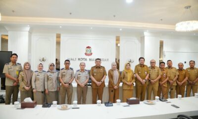 Pemerintah Kota Makassar memperkuat sinergi dengan Kantor Pertanahan Kota Makassar