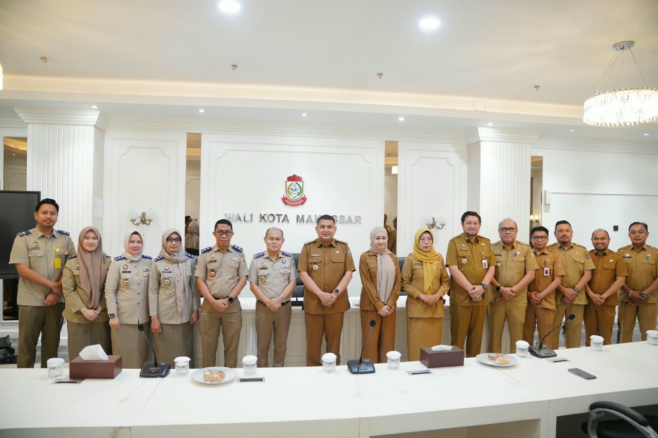 Pemerintah Kota Makassar memperkuat sinergi dengan Kantor Pertanahan Kota Makassar