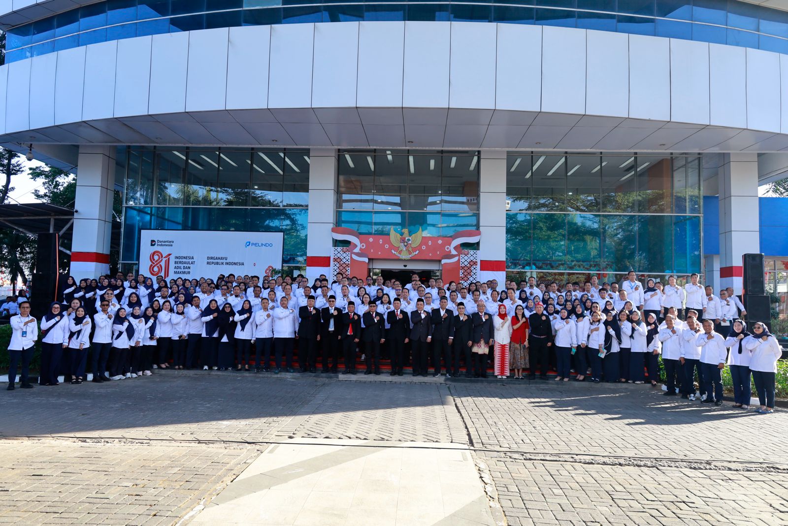 Semangat HUT ke-81 Kemerdekaan Republik Indonesia menjadi momentum bagi PT Pelabuhan Indonesia (Persero) atau Pelindo