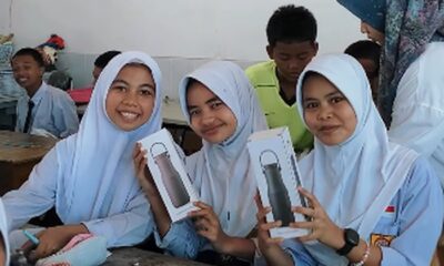 Program Kominfo Makassar Goes to School menyambangi SMP Negeri 42 Bonetambu untuk membekali para pelajar dengan pemahaman mengenai literasi digital