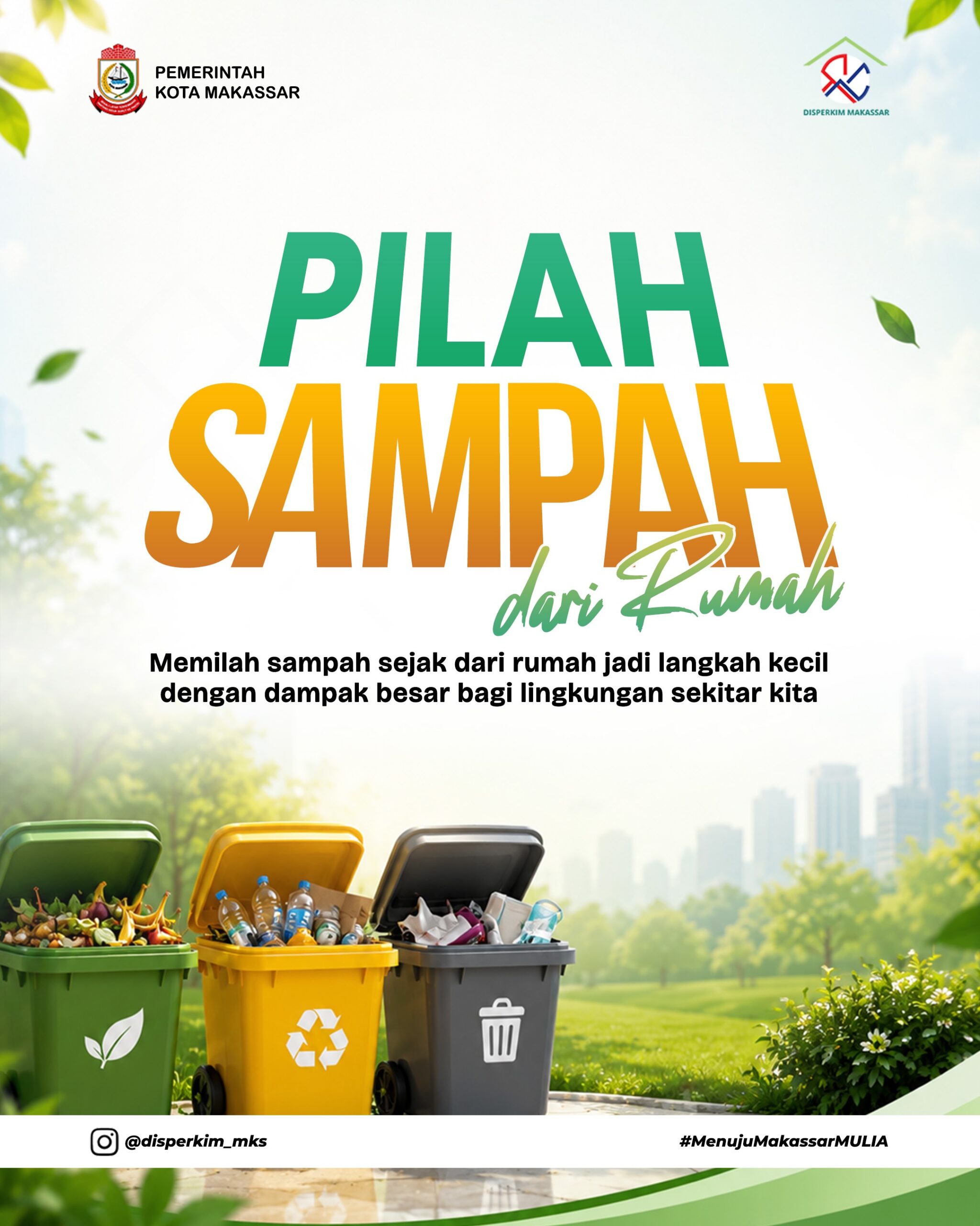 Dinas Perumahan dan Kawasan Permukiman (Disperkim) Kota Makassar turut mendukung arah kebijakan Pemerintah Kota Makassar