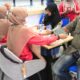 Puskesmas Maradekaya menghadirkan pemeriksaan kesehatan gratis di MPP Kota Makassar, meliputi tekanan darah, gula darah, kolesterol, asam urat dan skrining kesehatan.