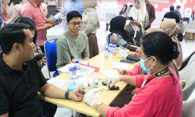 DPMPTSP Makassar bersama Puskesmas Maradekaya menggelar pemeriksaan kesehatan gratis di MPP Kota Makassar, meliputi gula darah, kolesterol, tekanan darah dan skrining kesehatan.