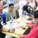DPMPTSP Makassar bersama Puskesmas Maradekaya menggelar pemeriksaan kesehatan gratis di MPP Kota Makassar, meliputi gula darah, kolesterol, tekanan darah dan skrining kesehatan.