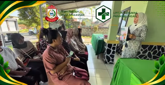 UPT Puskesmas Panambungan menggelar Gerakan Minum MMS bersama ibu hamil dalam rangka HKG PKK ke-54 Tahun 2026 untuk mendukung kesehatan ibu dan tumbuh kembang janin.