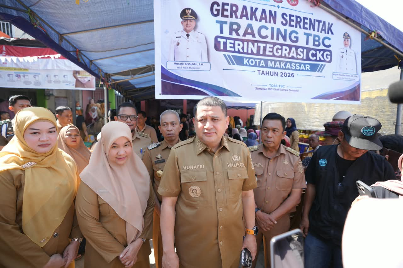 Dinkes Makassar memperkuat tracing TBC dan investigasi kontak serumah setelah cakupan Terapi Pencegahan Tuberkulosis (TPT) baru mencapai 0,71 persen.