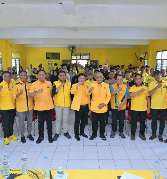 Ketua DPD I Golkar Sulsel Ilham Arief Sirajuddin (IAS) konsolidasi di Enrekang dan mendorong kader merebut kursi legislatif hingga Bupati.