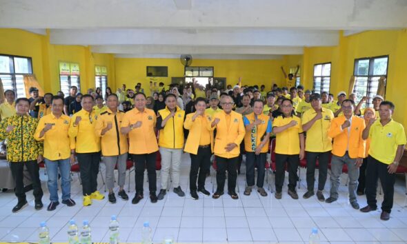 Ketua DPD I Golkar Sulsel Ilham Arief Sirajuddin (IAS) konsolidasi di Enrekang dan mendorong kader merebut kursi legislatif hingga Bupati.