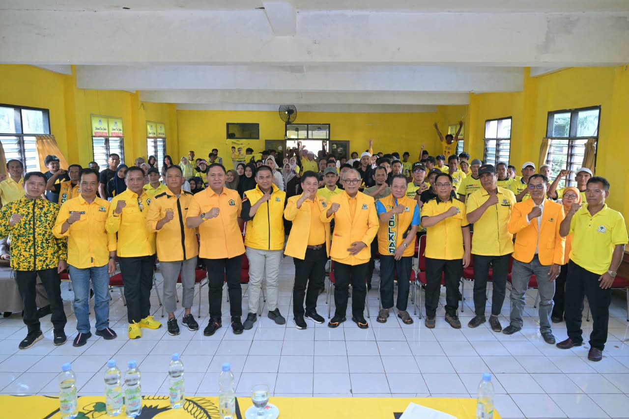 Ketua DPD I Golkar Sulsel Ilham Arief Sirajuddin (IAS) konsolidasi di Enrekang dan mendorong kader merebut kursi legislatif hingga Bupati.