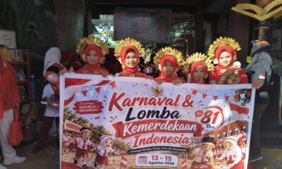 Suasana semarak Hari Ulang Tahun (HUT) Kemerdekaan Republik Indonesia ke-81 terasa di SD Inpres Cilallang, Kota Makassar