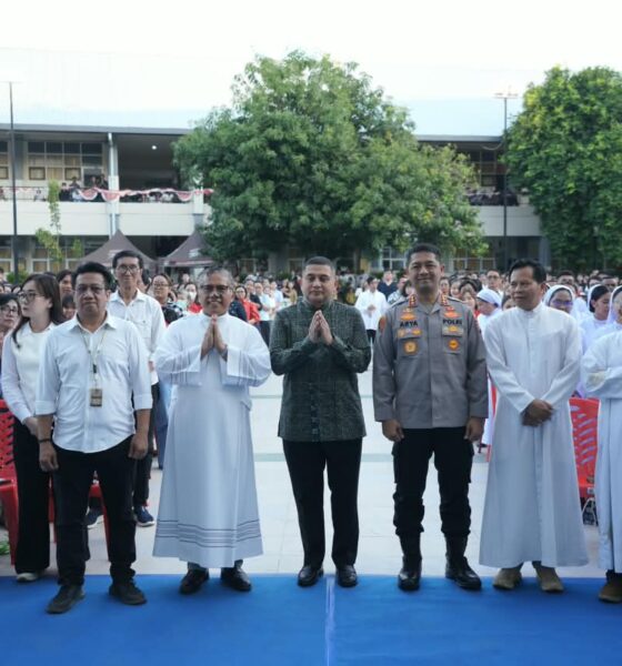 Wali Kota Makassar, Munafri Arifuddin alias Appi, menghadiri Perayaan Hari Raya Santa Perawan Maria Diangkat ke Surga Tahun 2026