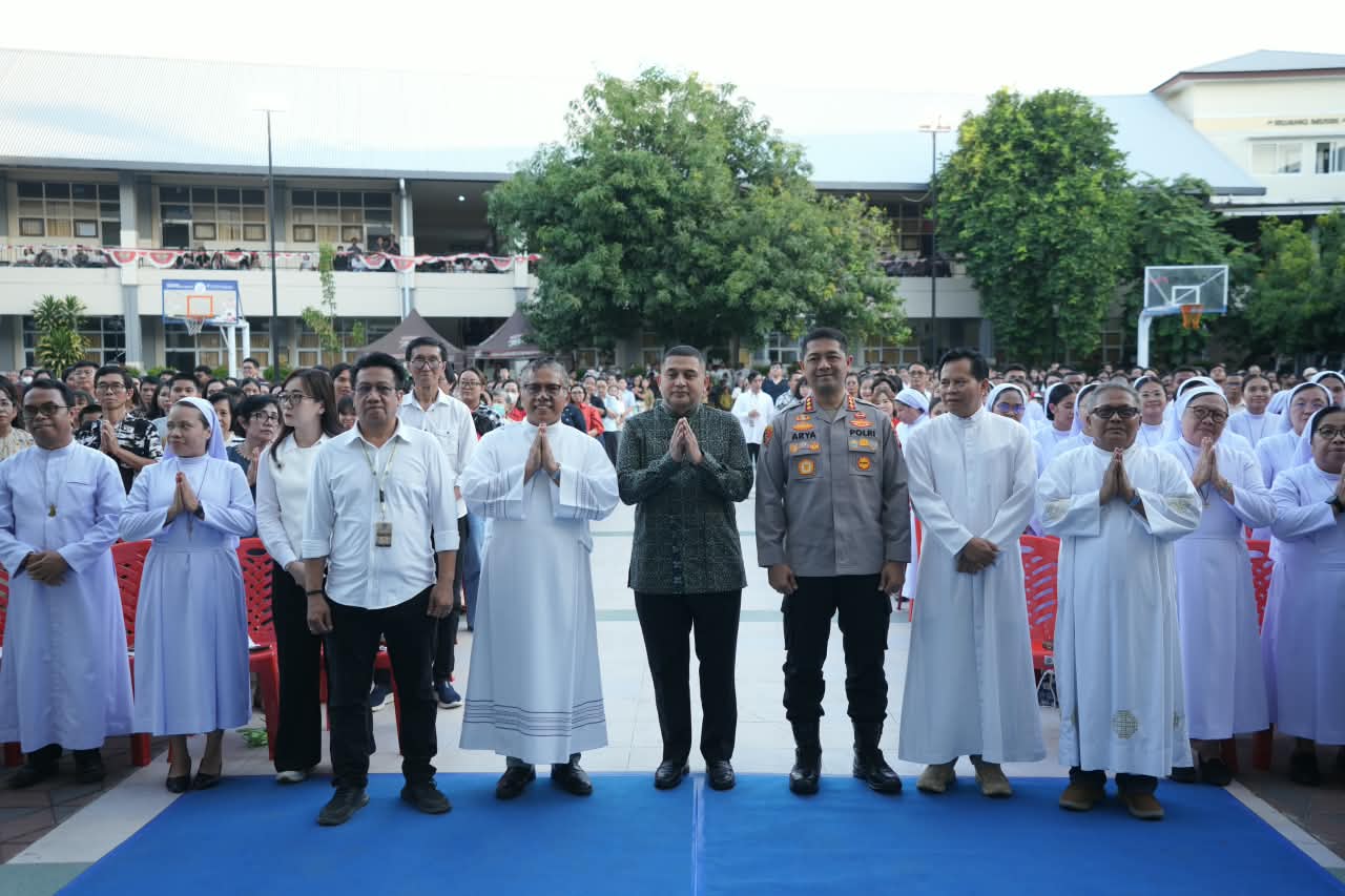Wali Kota Makassar, Munafri Arifuddin alias Appi, menghadiri Perayaan Hari Raya Santa Perawan Maria Diangkat ke Surga Tahun 2026