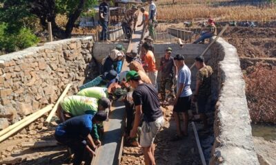 Pembangunan Jembatan Beton Sungai Badenglolo Tahap V di Desa Borimasunggu, Kecamatan Biringbulu, Kabupaten Gowa,