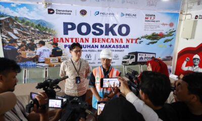 PT Pelabuhan Indonesia (Persero) atau Pelindo bersama PT Pelayaran Nasional Indonesia (Persero) atau Pelni