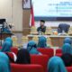 Ketua Tim Penggerak PKK Kota Makassar, Melinda Aksa, mengapresiasi kinerja Pemerintah Kecamatan Ujung Tanah