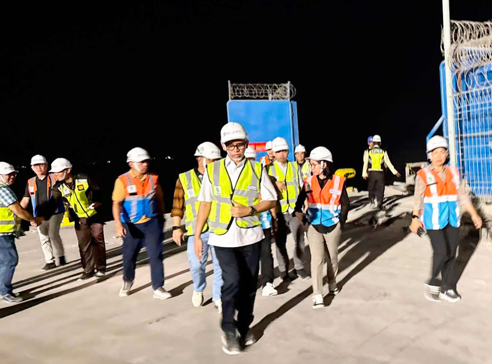 Direktur Komersial Pelindo melakukan kunjungan kerja ke Pelabuhan Makassar, Jumat (21/8/2026),