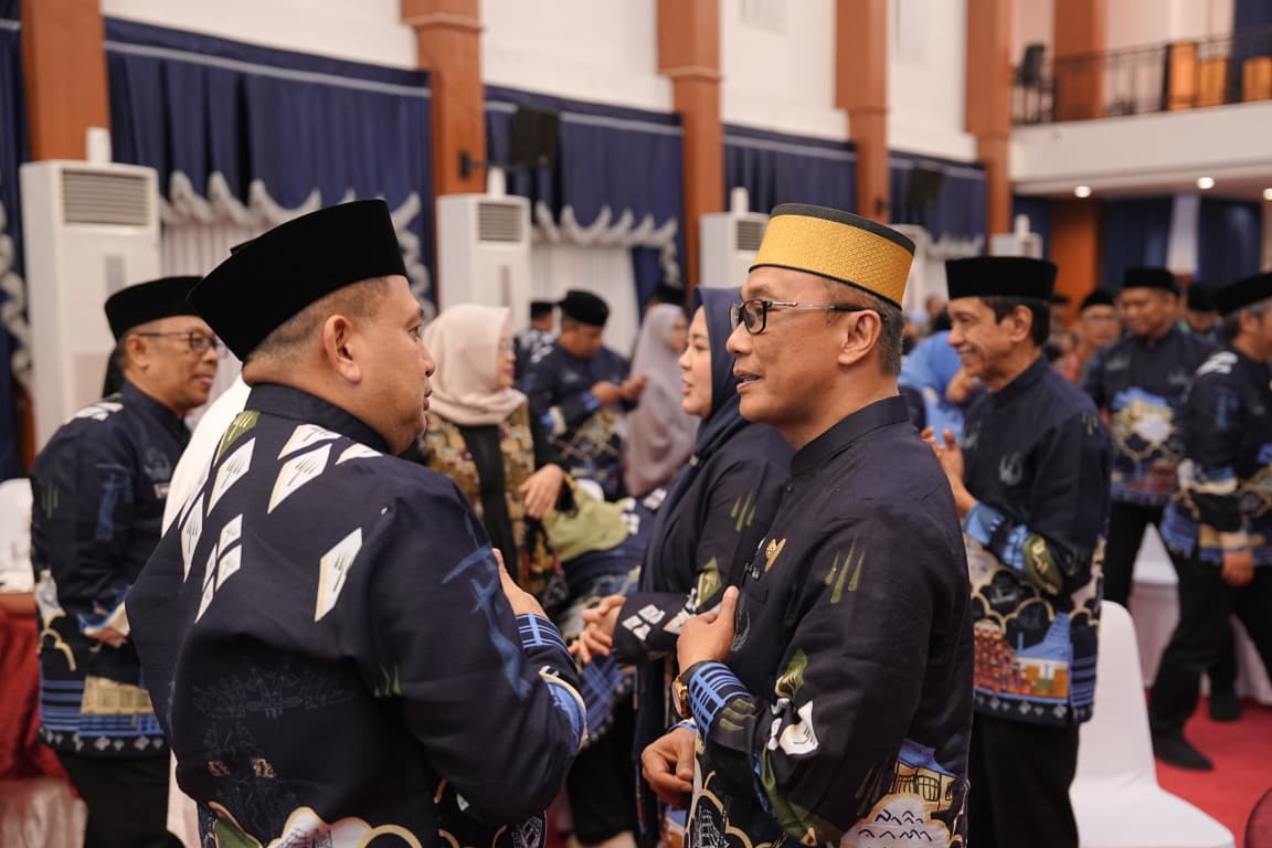 Wali Kota Makassar, Munafri Arifuddin, menyambut ratusan kafilah peserta Musabaqah Tilawatil Quran (MTQ) VIII KORPRI Tingkat Nasional 2026