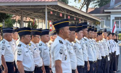 Kepala Lapas Narkotika Kelas IIA Sungguminasa, Moh. Ilham Agung Setyawan, menekankan pentingnya integritas, kedisiplinan,