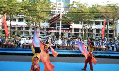 Defile kafilah Musabaqah Tilawatil Quran (MTQ) VIII Korps Pegawai Republik Indonesia (KORPRI) Tingkat Nasional Tahun 2026