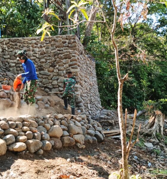 Pembangunan Jembatan Gantung/Perintis Tahap V di atas Sungai Lambere, Desa Buakkang, Kecamatan Bungaya, Kabupaten Gowa
