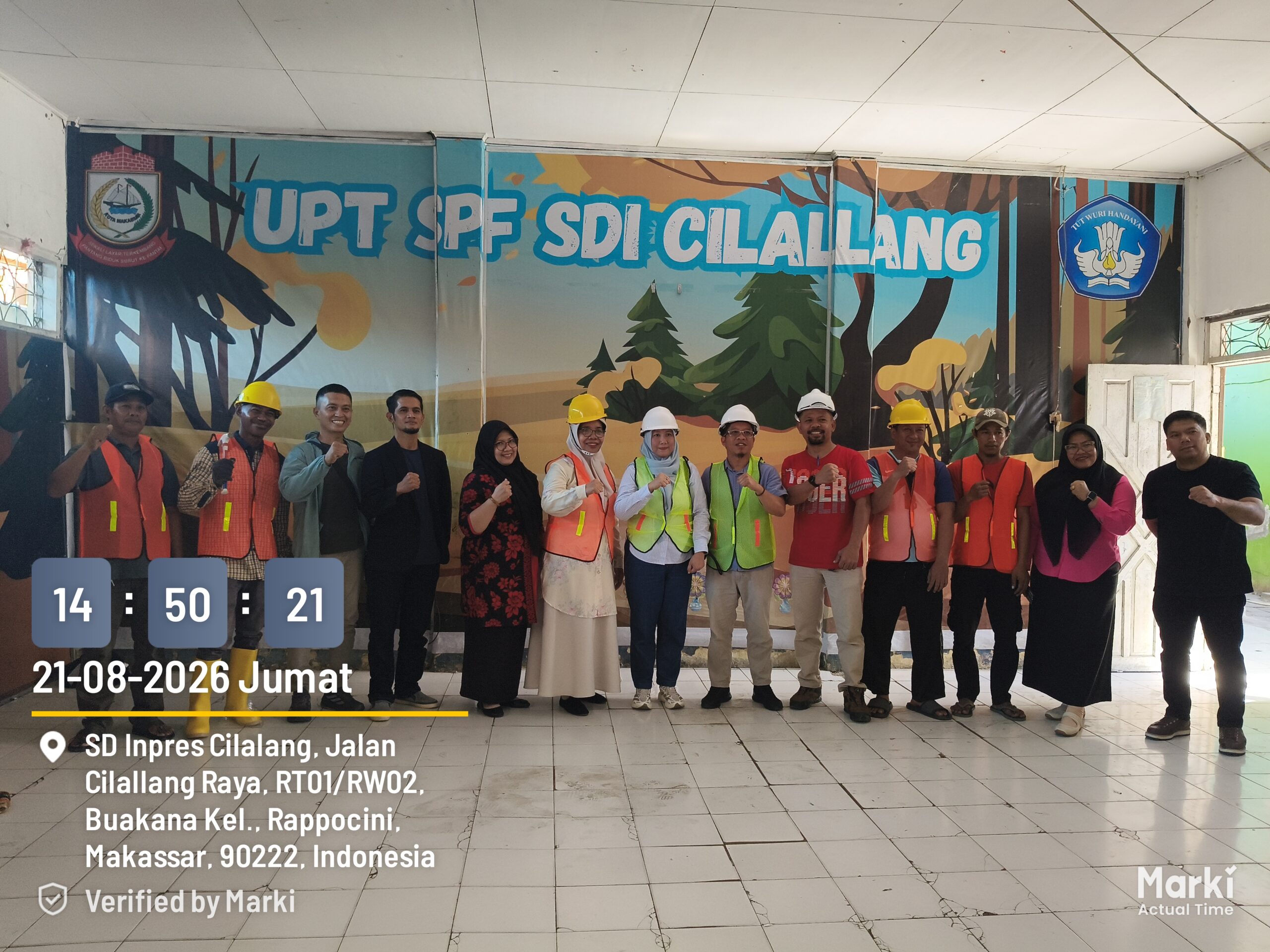 Dinas Pendidikan Kota Makassar mulai mengawal pelaksanaan revitalisasi SD Inpres Cilallang melalui kegiatan Mutual Check 0 (MC-0)