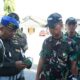Subdenpom XIV/1-1/Takalar melakukan pemeriksaan kelengkapan fisik dan administrasi surat kendaraan bagi personel Kodim 1409/Gowa.