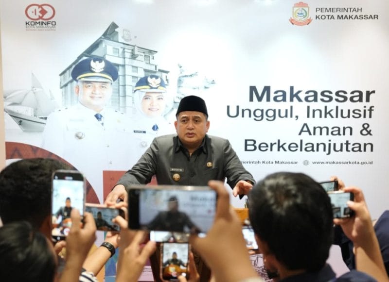 Wali Kota Makassar, Munafri Arifuddin, memberikan peringatan tegas kepada jajaran lurah