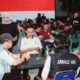 Suasana hangat dan penuh keakraban mewarnai Hanggar Aryajundana Makodim 1409/Gowa, Jalan Sultan Hasanuddin, Kelurahan Pandang-Pandang,