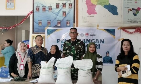 Kepedulian terhadap masyarakat terus ditunjukkan Babinsa Desa Kampili, Koramil 05/Pallangga, Sertu Rusli.