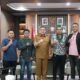 Wali Kota Makassar, Munafri Arifuddin, menerima jajaran pengurus Badan Koordinasi (BADKO) Himpunan Mahasiswa Islam (HMI) Sulawesi Selatan